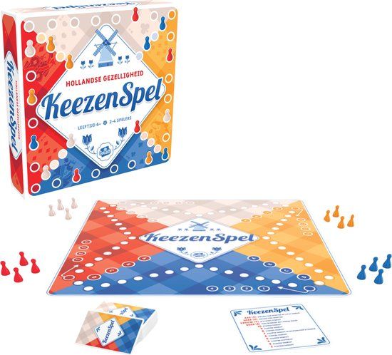Goliath Keezenspel - Bordspel - Keezen - 2 tot 4 spelers - Hollandse Gezelligheid