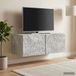 Maison Exclusive - Meuble TV mural exclusif, dimensions 78,5 x 31 cm, couleur gris béton, fabriqué en bois composite