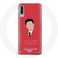 Maniacase Hoesje voor Samsung Galaxy A70 Inktvis Game Series
