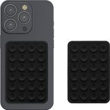kwmobile 2x silicone zuignap telefoonhouder universeel