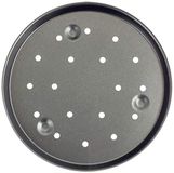 Ibili 356124 Venus pizzavorm, aluminium, meerkleurig, 24 x 24 x 2 cm