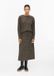 s.Oliver - Zachte jerseyrok met naaddetails - donkerbruin - Maat 44