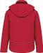 Kariban Gewatteerde softshell herenparka met capuchon K650 - Red - M
