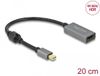 Delock Active mini DisplayPort 1.4 to HDMI Adapter 4K 60 Hz (HDR)
