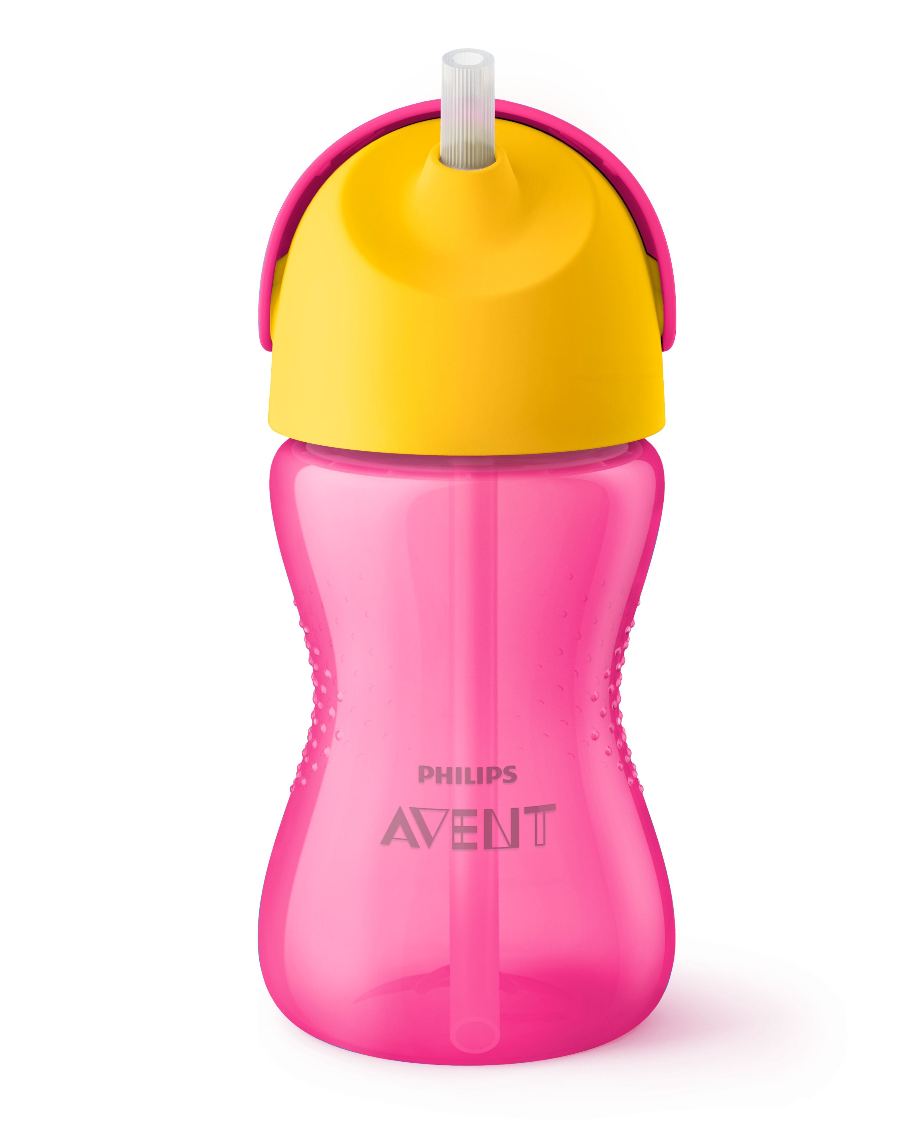 Philips AVENT Rietjesbeker - 300 ml - Roze/Geel