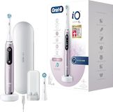 Oral-B iO 9 Plus Editie Rose Quartz Elektrische Tandenborstel, 3 Opzetborstels, 1 Oplaadreisetui, Ontworpen Door Braun