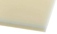 RS PRO PA kunststof plaat, 10 mm x 500 mm x 500 mm, 1,15 g/cm³ tot +100 °C, volledig