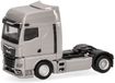 Herpa MAN TGX GX trekker 2-assig (met spiegelcamera’s), platina grijs, schaal 1:87
