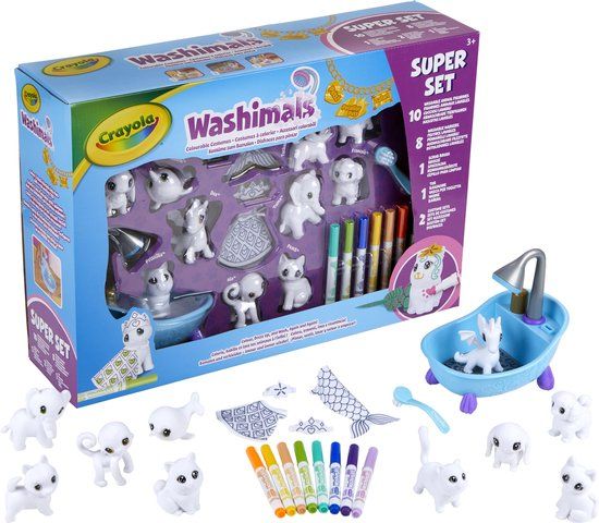 Crayola Washimals Hobbypakket Super Set Kostuums Voor Kinderen - Multi