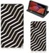 B2Ctelecom Samsung Galaxy Xcover 5 Stand Case Illusion Book Case Kunstleer TPU Abstract Design Geometrisch patroon