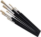 Amtech S4135 penseelset met ronde punt, set van 9 stuks