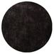 AEC - EM424/zwart – zak met 50 placemats, vlies, rond, 34 cm, zwart