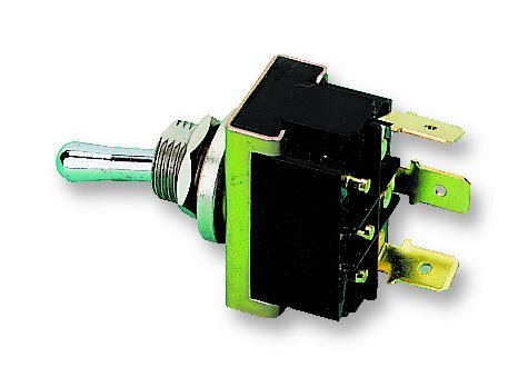 TE Connectivity SWITCH, DPDT, CTR OFF, IP67 | TOGGLE SCHAKELAARS, 1 X QTY - AWTT1504