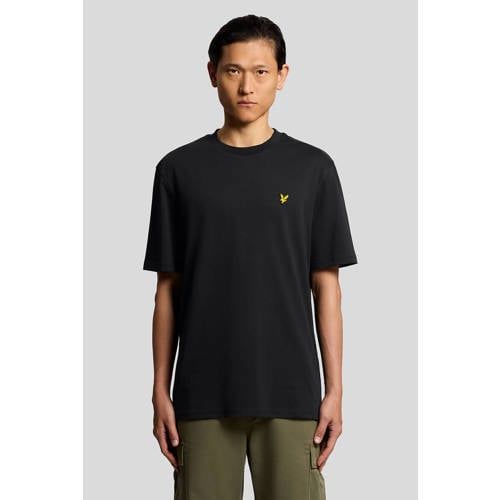 Lyle & Scott regular T-shirt zwart