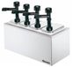 Bartscher Complete sausdispencer met 4 pompen - 4 x 3 3 liter