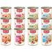 animonda Carny Adult Gourmet Selection, mixpack (12 x 400 g), natvoer voor volwassen katten, nat voer met 100% verse, vleselijke ingrediënten, kattenvoer zonder granen en suiker