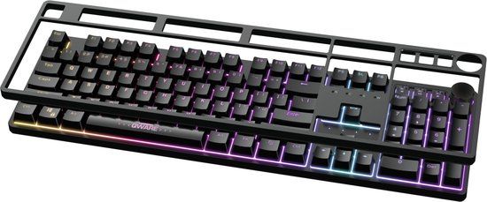 Qware Gaming Daytona - Gaming Toetsenbord - Bedraad - USB - Qwerty - Zwart