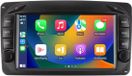 Happiq Autoradio met Bluetooth en CarPlay voor Mercedes-Benz CLK W209, C-W203, G-W463, W208, A-W168, Viano, Vito en Vaneo – compatibel met Apple en Android – stereo-installatie met navigatiesysteem – 2 GB RAM, 32 GB opslaggeheugen
