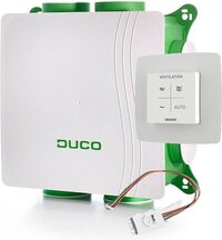 DucoBox Silent All-In-One RH & BD - vocht boxsensor + bedieningsschakelaar RF batterij (0000-4639)