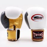 Twins Special Booster Fightgear Twins BGVL 3 - Bokshandschoenen - Gold/White/Grey - 16oz
