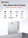 Mini PC F1 R3 - AMD Ryzen 5 7430U - 16 GB RAM - 512 GB opslag - Geïntegreerde grafische kaart - Compacte computer