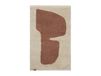 Ferm Living Lay Tapis de bain 50x70 cm Parchment-rust