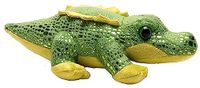 Wild Republic 16271 Hug'ems pluche, krokodillenknuffel, knuffeldier, kindergeschenken, 18 cm