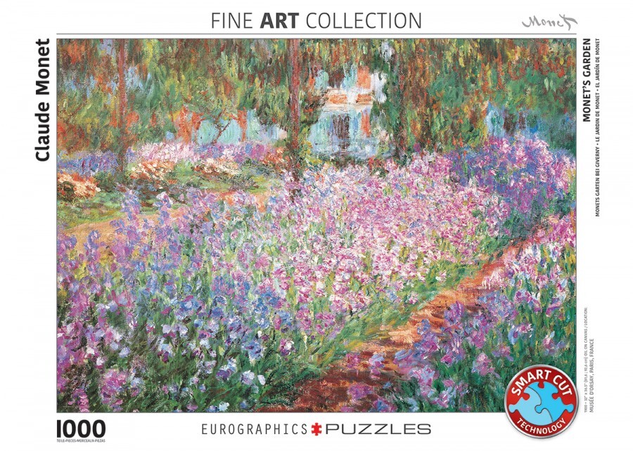 Eurographics Monet's Garden - Claude Monet Puzzel (1000 stukjes)
