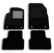 Vloermatten Opel Vloermatten voor Opel Astra J/GTC/Sports Tourer 2009 tot 2015, precies passend, antislip, versterkte hielvoering van rubber, bevestigingsknoppen