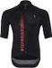 Silvini Maillot Mazzano Manches Courtes Coupe Ajustée Mesh Noir-Gris L