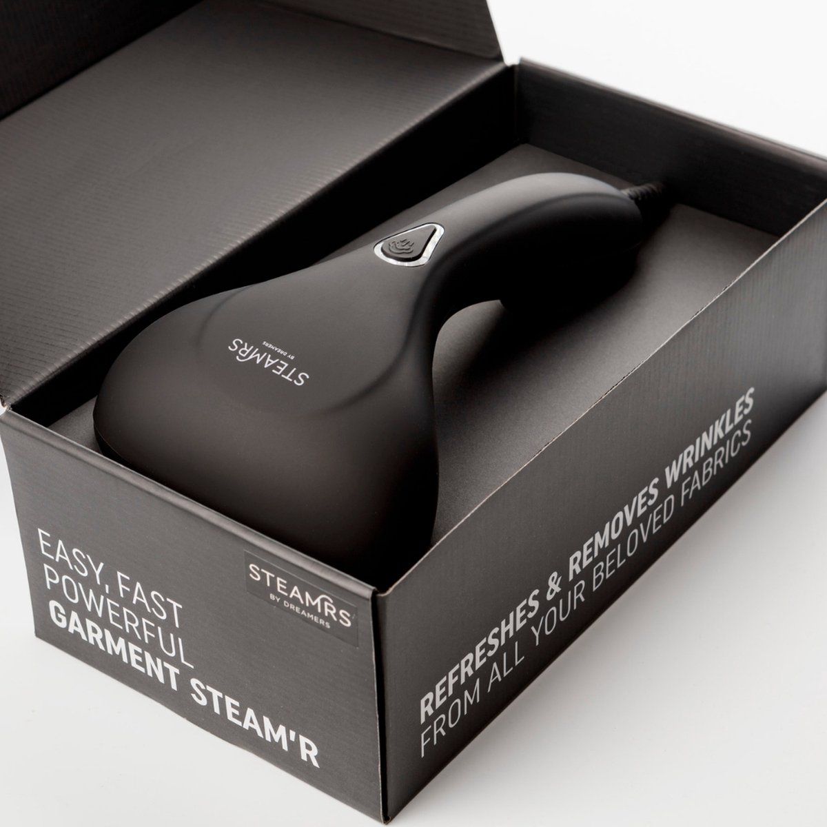 Steamrs By Dreamers STEAMRS - Krachtige Luxe Kledingstomer - Handstomer - Zwart