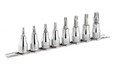 Facom jeu de douilles de tournevis sur rail - torx - SX.41