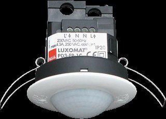 B.E.G. Luxomat PD3N-1C Bewegingsschakelaar Wit
