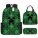 SZSMART Sac à dos Sac à dos Roblox en trois parties