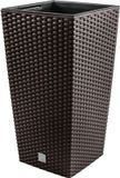 Prosperplast Bloempot Rato Square 14L Umbra Kunststof Vierkant