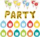 Haza - Verjaardag 5 jaar feestartikelen pakket vlaggetjes/ballonnen