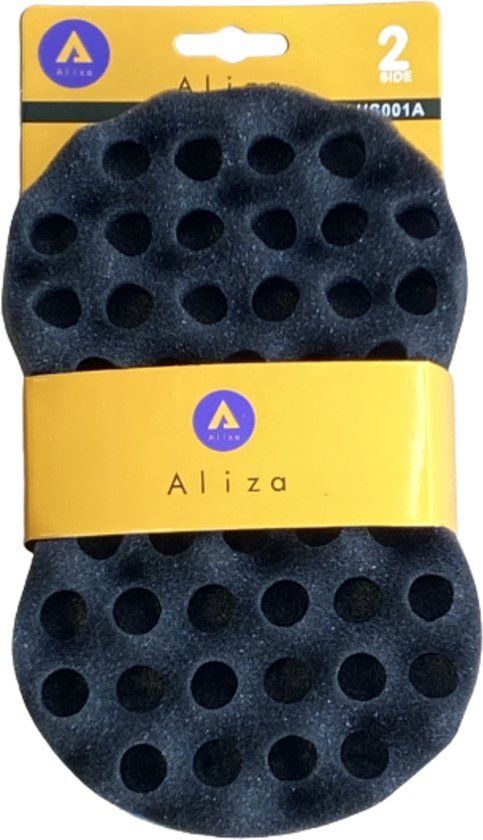 Keena Commerce Afro Twist Spons, Magic haar borstel spons, Spons borstel voor natuurlijke krullen. Krul borstel