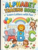 ABC Tracing Book for Kids Age 3-6