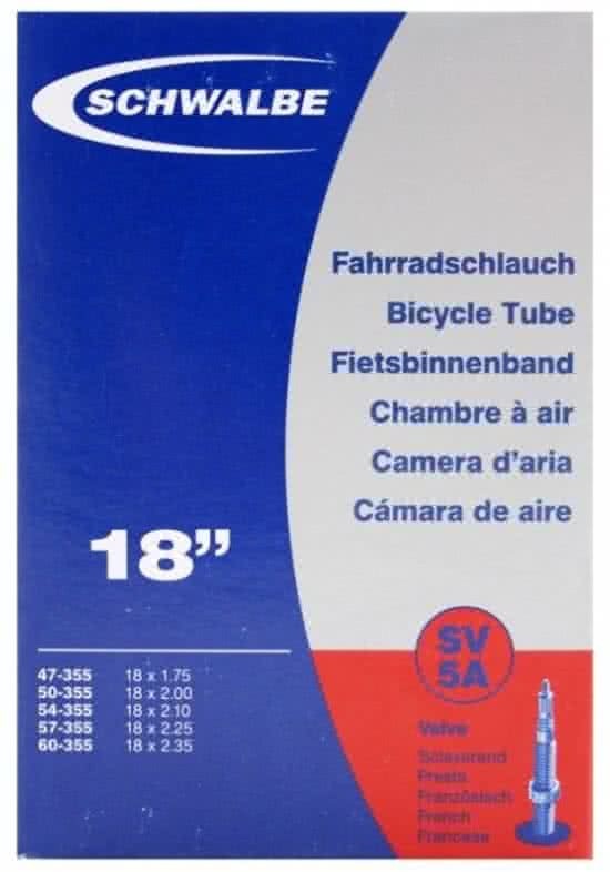 Schwalbe Binnenband Sv5a 18 X 1.75-2.35 47/60-355 Fv 40 Mm