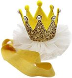 New Age Devi Gouden Kroontje Haarband voor Baby's
