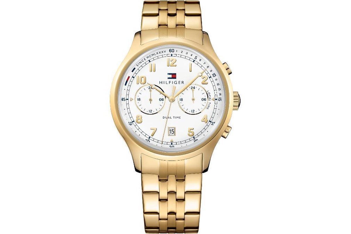 Tommy Hilfiger TH1791397 Horloge - Staal - Goudkleurig - 44 mm