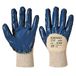 Portwest A330 Nitril Veiligheidsmanchet Handschoen Lichtgewicht Duurzaam | Marineblauw, L