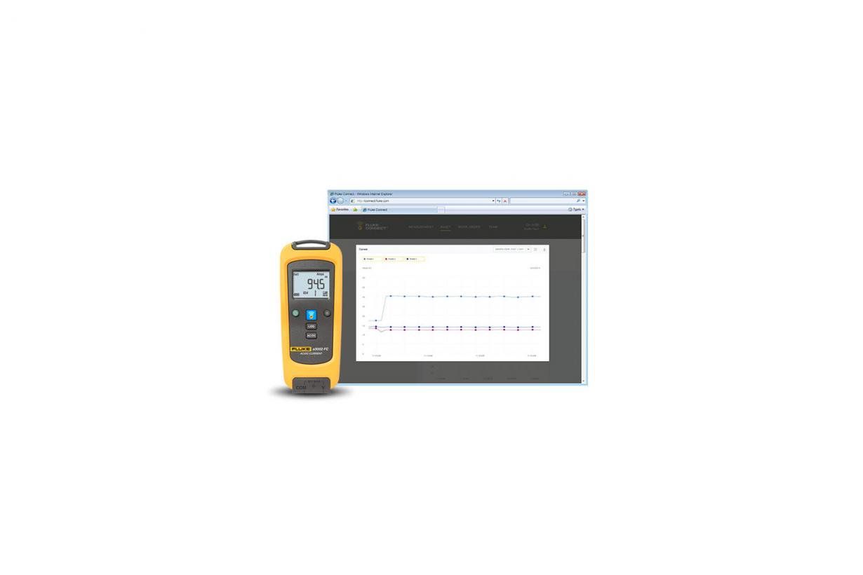 FLUKE a3002 FC Stroomtang - Zwart/Oranje