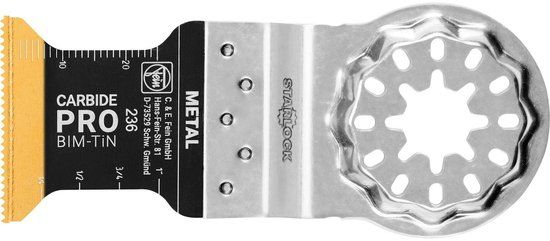 FEIN E-Cut Carbide Pro zaagblad - 32mm - Starlock - 5 st.