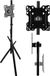 Maclean TV stand - TV bracket / floor stand, 27-55", max. VESA 200x200, max. 60 kg, MC-181 B
