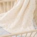 Baby Blanket 100x135 Cm- Zachte Babydeken Van Minky Katoen En Mousseline Oeko Tex - Ledikant Deken - Polyester Vulling Quilt - Baby Swaddle - Bed Plaid Voor Kinderkamer - Baby Dekbed - Wiegdeken