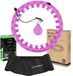HMS HHW12 Plus Size Hula Hoop - Violet - Met Massage Noppen - Fitness