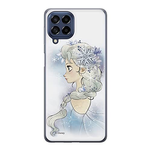 ERT GROUP ERT GROUP mobiel telefoonhoesje voor Samsung M53 5G origineel en officieel erkend Disney patroon Elsa 010 optimaal aangepast aan de vorm van de mobiele telefoon, hoesje is gemaakt van TPU