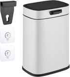 Relaxdays Hangende Prullenbak - 5 L - Wit