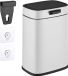 Relaxdays Hangende Prullenbak - 5 L - Wit